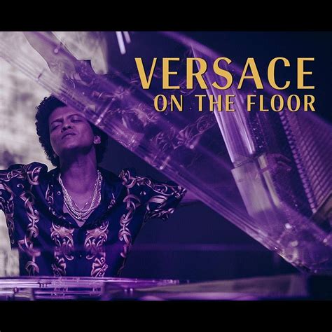 versace on the floor con testo|versace bruno mars traduzione.